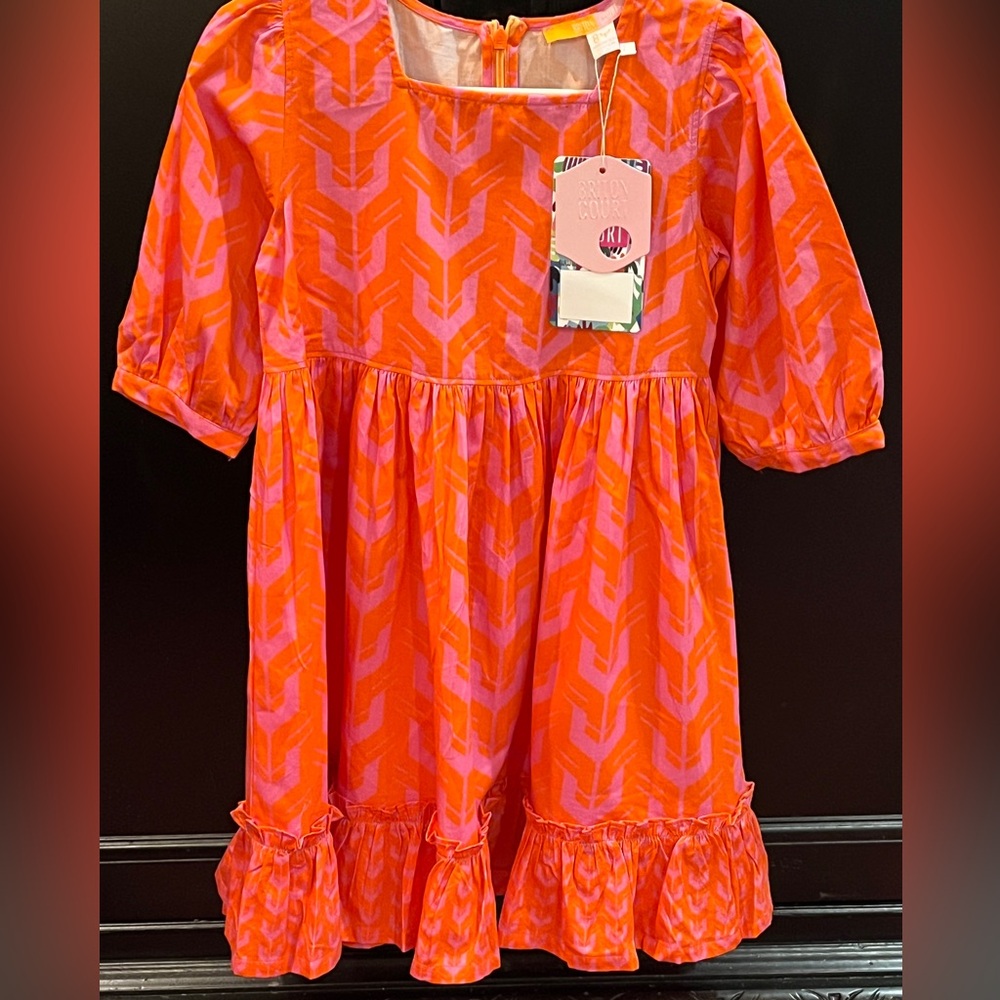 NWT Girls Kenzie Dress by Briton Court Size 8